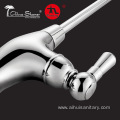single cold kitchen sink elbow swivel faucet